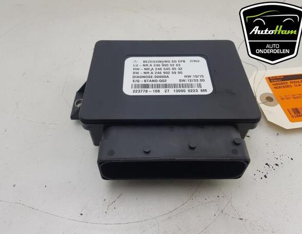 Control unit for fixing brake MERCEDES-BENZ B-CLASS (W246, W242), MERCEDES-BENZ CLA Coupe (C117)