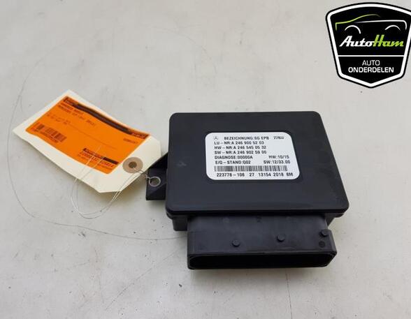 Control unit for fixing brake MERCEDES-BENZ B-CLASS (W246, W242), MERCEDES-BENZ CLA Coupe (C117)