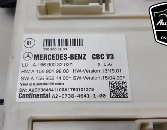 Control unit central electric (BCM) MERCEDES-BENZ A-CLASS (W176), MERCEDES-BENZ GLA-CLASS (X156), MERCEDES-BENZ CLA Coupe (C117)