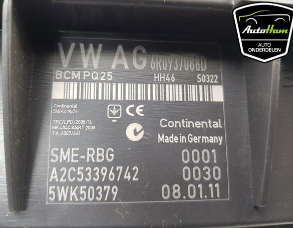 Control unit central electric (BCM) SEAT IBIZA IV (6J5, 6P1), SEAT IBIZA IV SC (6J1, 6P5), VW POLO (6R1, 6C1), VW POLO Van (6R)