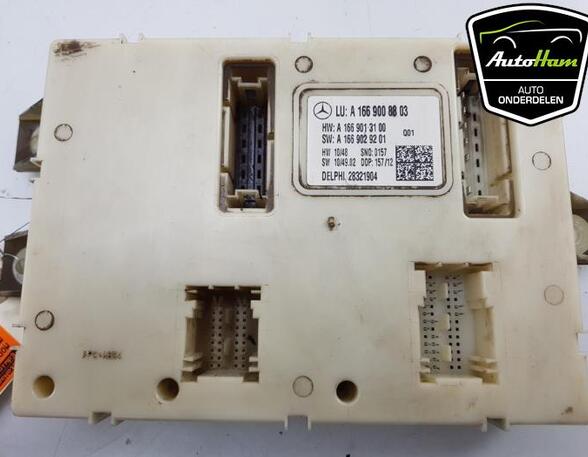 Control unit central electric (BCM) MERCEDES-BENZ M-CLASS (W166)