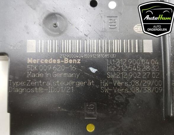 Control unit central electric (BCM) MERCEDES-BENZ E-CLASS Convertible (A207)