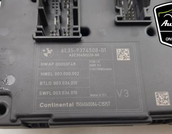 Control unit central electric (BCM) BMW 1 (F20), BMW 3 Touring (F31), BMW 1 (F21), BMW 3 Gran Turismo (F34)