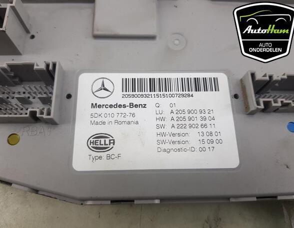 Control unit central electric (BCM) MERCEDES-BENZ C-CLASS T-Model (S205), MERCEDES-BENZ C-CLASS (W204), MERCEDES-BENZ C-CLASS (W205)