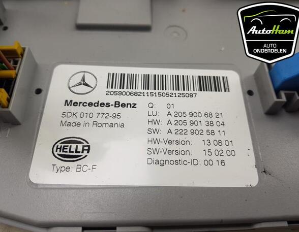 Control unit central electric (BCM) MERCEDES-BENZ C-CLASS (W205)