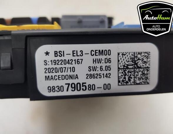 Control unit central electric (BCM) OPEL COMBO Box Body/MPV (K9)