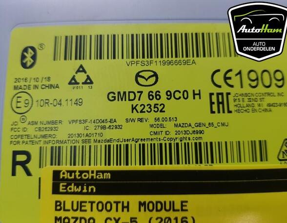 Steuergerät Bluetooth Mazda CX-5 KE, GH GMD7669C0H P20565223