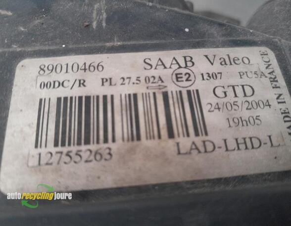 Hauptscheinwerfer links Saab 9-5 Kombi YS3E 89010466 P20843592