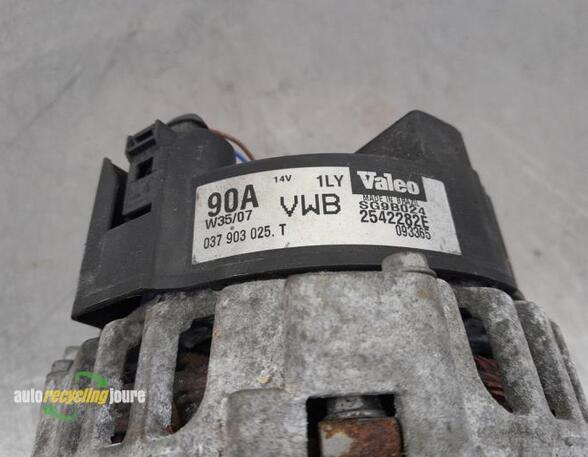 Alternator VW FOX Hatchback (5Z1, 5Z3, 5Z4)