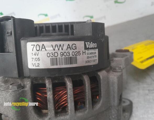 Alternator VW FOX Hatchback (5Z1, 5Z3, 5Z4)