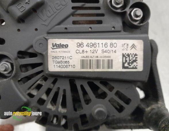 Dynamo (Alternator) PEUGEOT 207 (WA_, WC_)