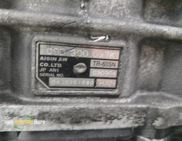 Automatic Transmission VW TOUAREG (7LA, 7L6, 7L7)