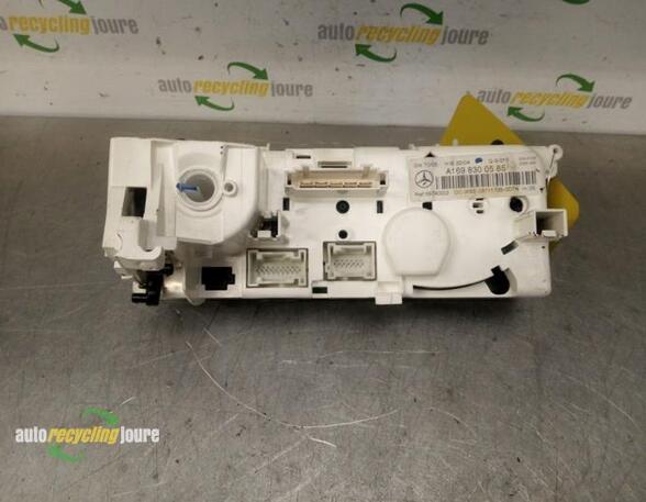 Heating & Ventilation Control Assembly MERCEDES-BENZ A-Klasse (W169)