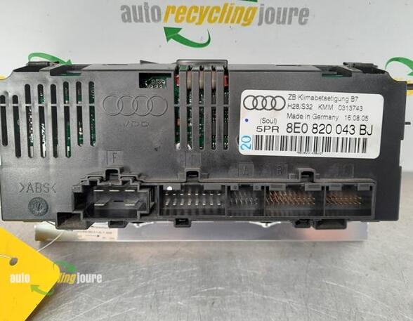 Heizungsbetätigung (Konsole) Audi A4 8E, B7 8E0820043BJ P19043433