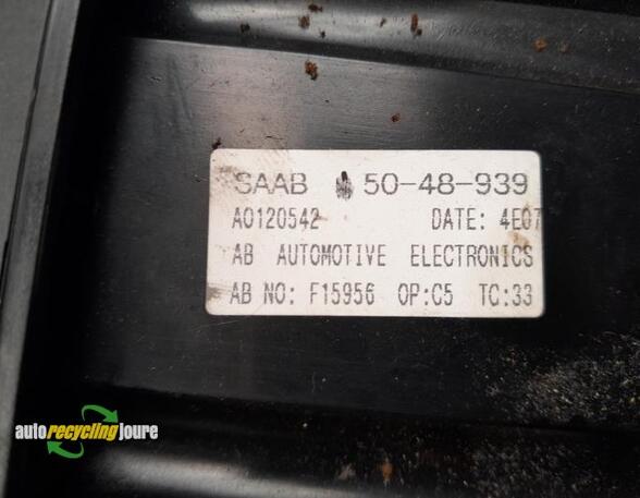 Heating & Ventilation Control Assembly SAAB 9-5 Estate (YS3E)