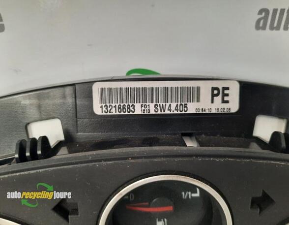 Tachometer (Revolution Counter) OPEL Zafira/Zafira Family B (A05)