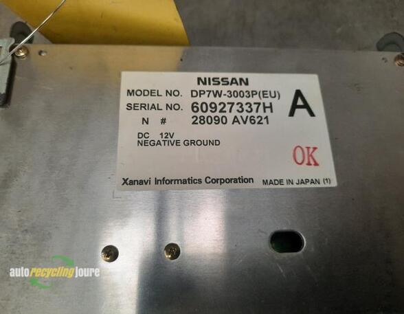 Monitor Navigationssystem Nissan Primera Traveller WP12 28090AV621 P18149726