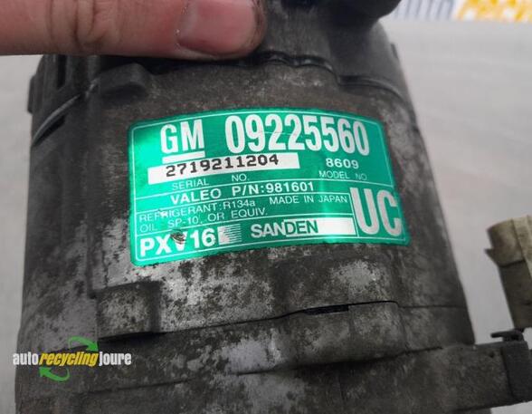 Air Conditioning Compressor OPEL VECTRA C GTS (Z02)