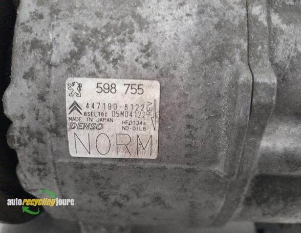 Air Conditioning Compressor PEUGEOT 308 I (4A_, 4C_), PEUGEOT 308 SW I (4E_, 4H_)