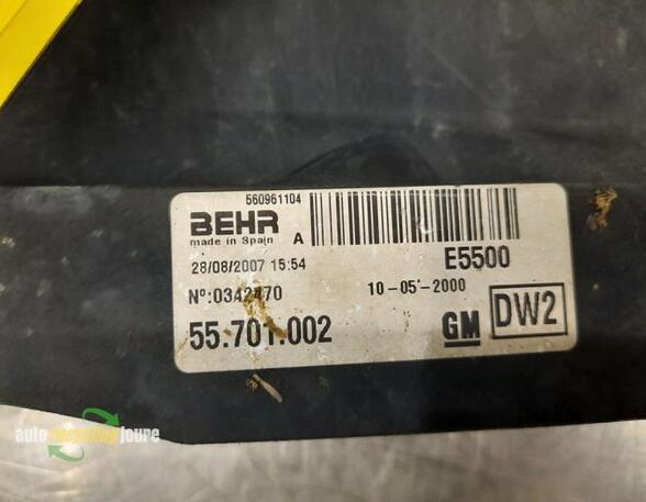 Radiator Electric Fan  Motor OPEL Corsa D (S07)