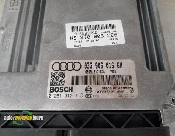 Control unit for engine AUDI A4 (8EC, B7)