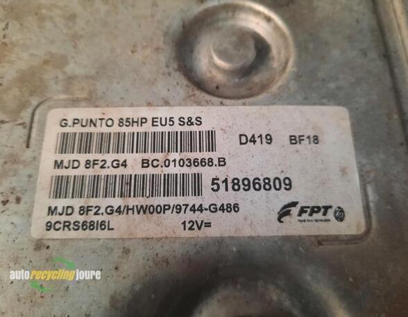 Control unit for engine FIAT GRANDE PUNTO (199_), FIAT PUNTO (199_), FIAT PUNTO EVO (199_)