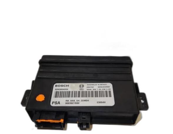 Control unit for parking support PEUGEOT 308 CC (4B_), PEUGEOT 308 I (4A_, 4C_), PEUGEOT 308 SW I (4E_, 4H_)