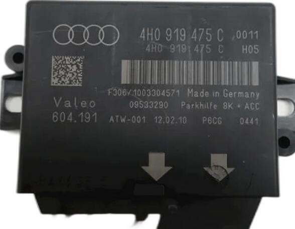 Control unit for parking support AUDI A8 (4H2, 4H8, 4HC, 4HL), AUDI A8 (4E2, 4E8)