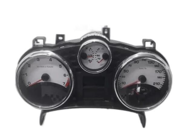 Instrument Cluster PEUGEOT 207 SW (WK_), PEUGEOT 207 CC (WD_), PEUGEOT 207 (WA_, WC_)