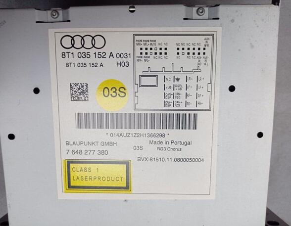 CD-Radio AUDI A4 Avant (8K5, B8)