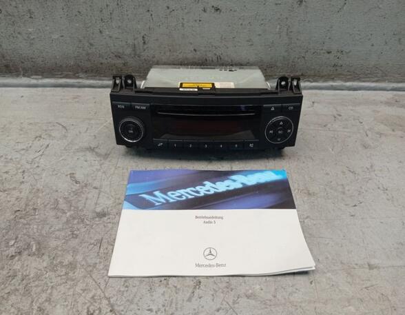 CD-Radio Autoradio Audio 5 mit Bedienungsanleitung MERCEDES A-KLASSE W169 A 180 CDI 80 KW