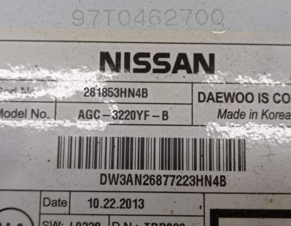 CD-Radio NISSAN MICRA IV (K13_)