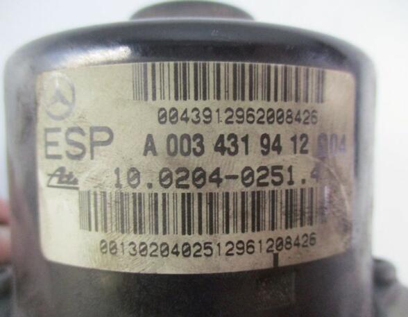 Abs Hydraulic Unit MERCEDES-BENZ C-Klasse T-Model (S203)