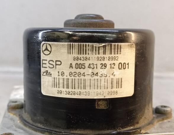 Abs Hydraulic Unit MERCEDES-BENZ C-CLASS Coupe (CL203)