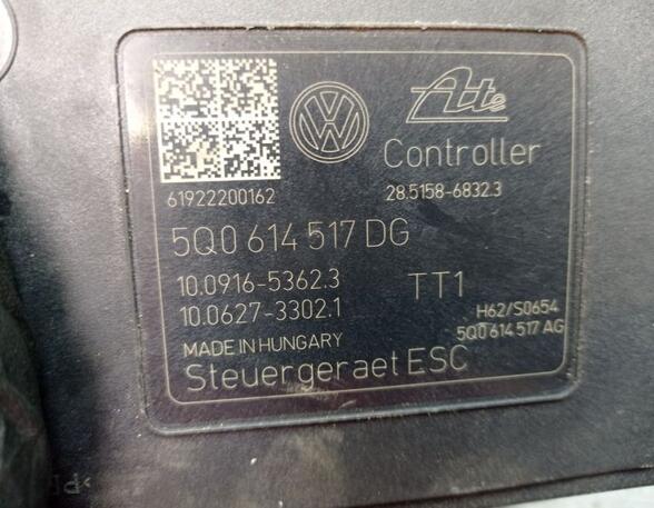 ABS Hydraulisch aggregaat VW PASSAT (3G2, CB2)