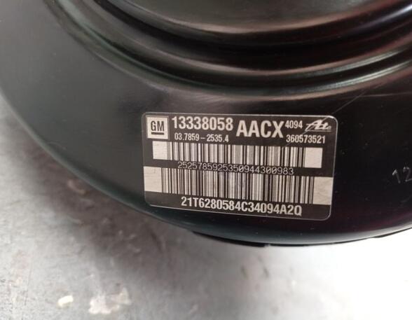 Brake Booster OPEL ASTRA J Sports Tourer (P10)