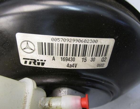 Bremskraftverstärker Hauptbremszylinder MERCEDES A-KLASSE W169 A 160 70 KW