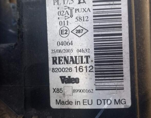 Koplamp RENAULT CLIO III (BR0/1, CR0/1)