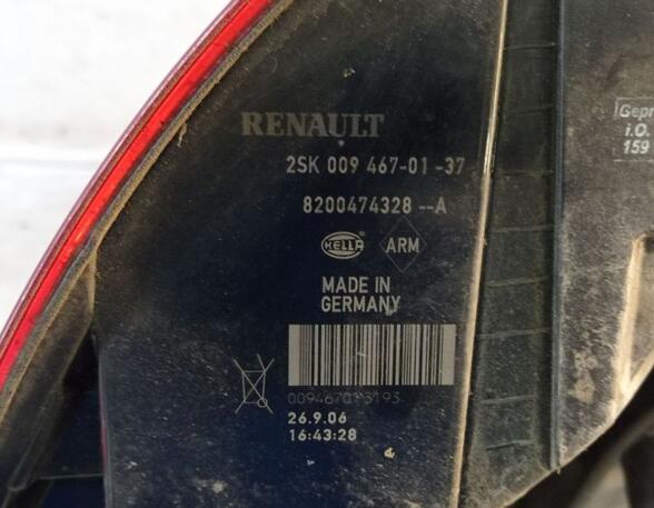 Achterlicht RENAULT GRAND SCÉNIC II (JM0/1_)