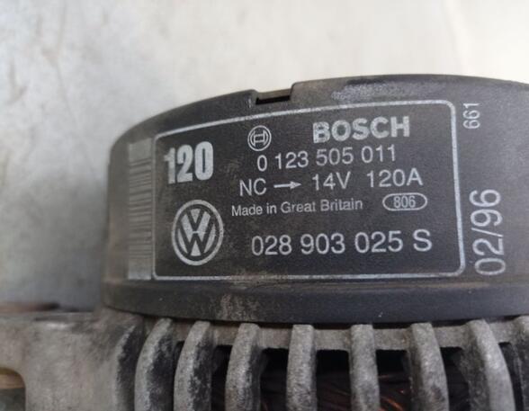 Lichtmaschine Generator 120A 14V VW GOLF III (1H1) 1.9 TDI 66 KW