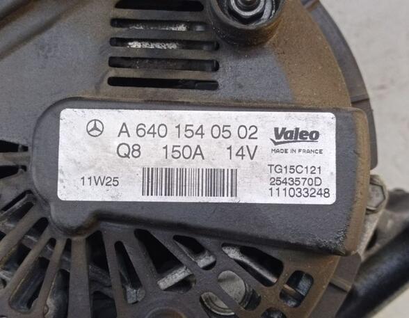 Dynamo (Alternator) MERCEDES-BENZ A-CLASS (W169)