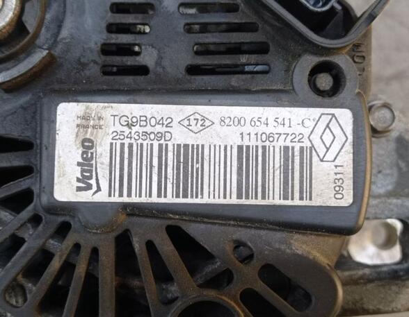 Alternator RENAULT TWINGO II (CN0_)