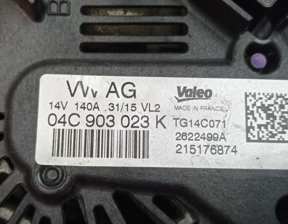 Alternator VW GOLF VII (5G1, BQ1, BE1, BE2)