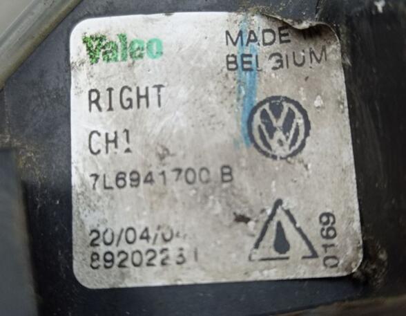 Mistlamp VW TOUAREG (7LA, 7L6, 7L7)