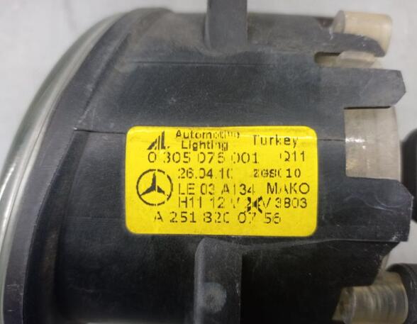 Nebelscheinwerfer links  MERCEDES B-KLASSE W245 B 160 70 KW