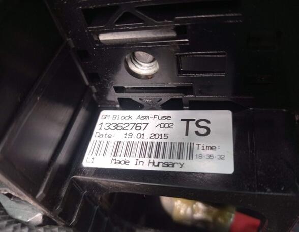 Fuse Box OPEL MERIVA B MPV (S10)