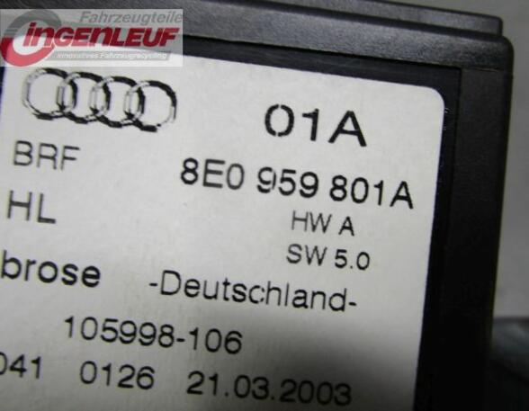 Elektrische motor raamopener AUDI A4 (8E2)