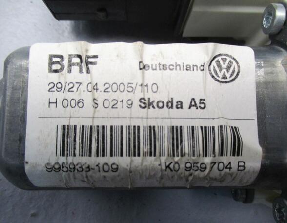 Motor Fensterheber rechts hinten  SKODA OCTAVIA COMBI (1Z5) 1.6 FSI 85 KW