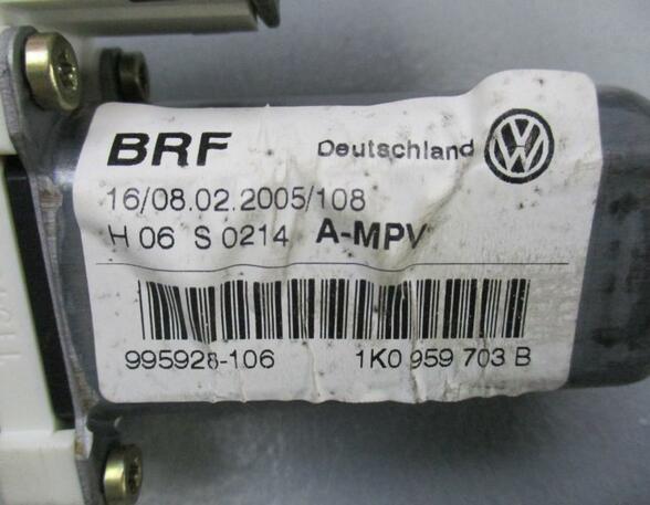 Motor Fensterheber links hinten  VW TOURAN 1T1 1.9 TDI 77 KW