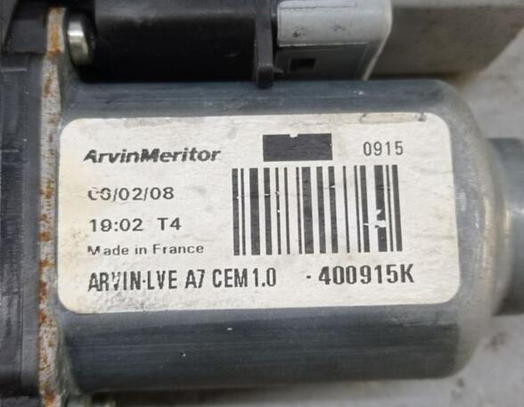 Electric Window Lift Motor PEUGEOT 207 (WA, WC)